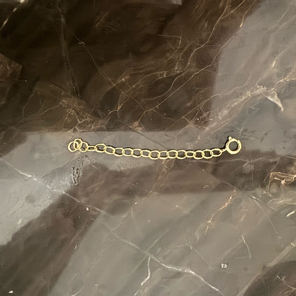 Mejuri 14ct solid gold 2 inch chain extension
